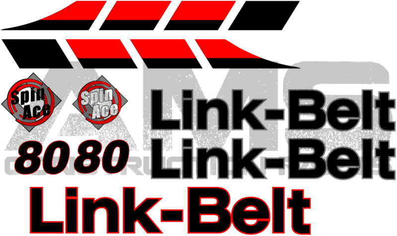 80 Spin Ace Decal Set Part #
