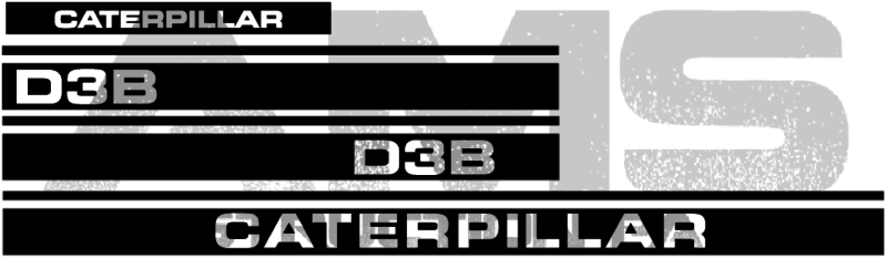 D3B Decal Set Part #