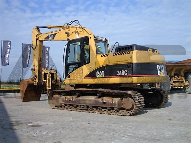 318C Caterpillar Excavator Parts