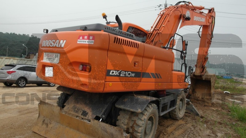 DX210W Doosan Excavator Parts