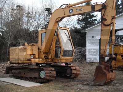 70D John Deere Excavator Parts