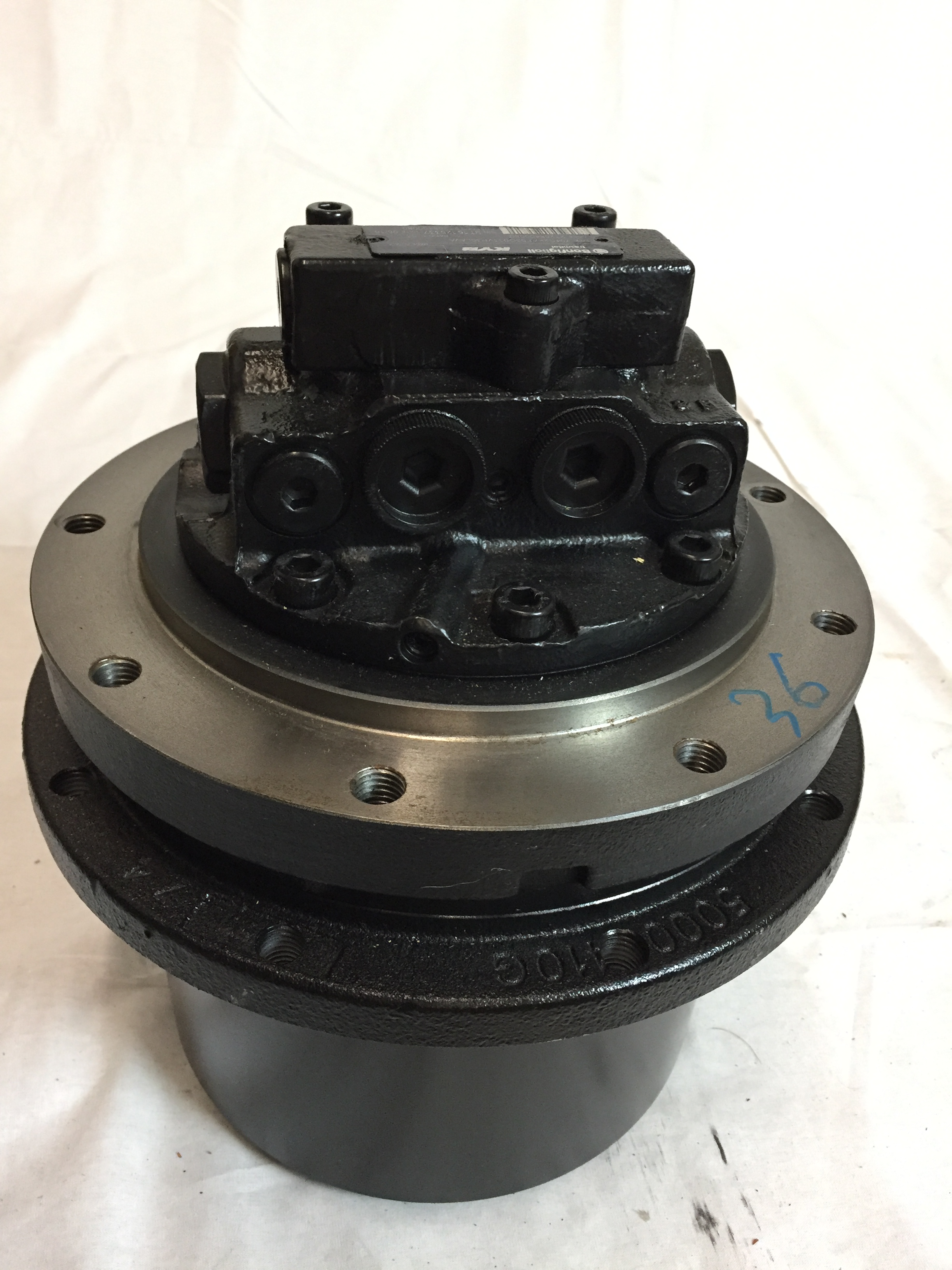 ZX60 Complete Final Drive (Planetary/Travel Drive) with Motor (LOW S/N 244001-274999) Part #4628892,0922101